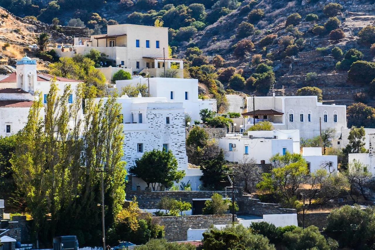 "Aura" Apt In Stone Tower 1690 • Andros Aidonia  Exterior foto